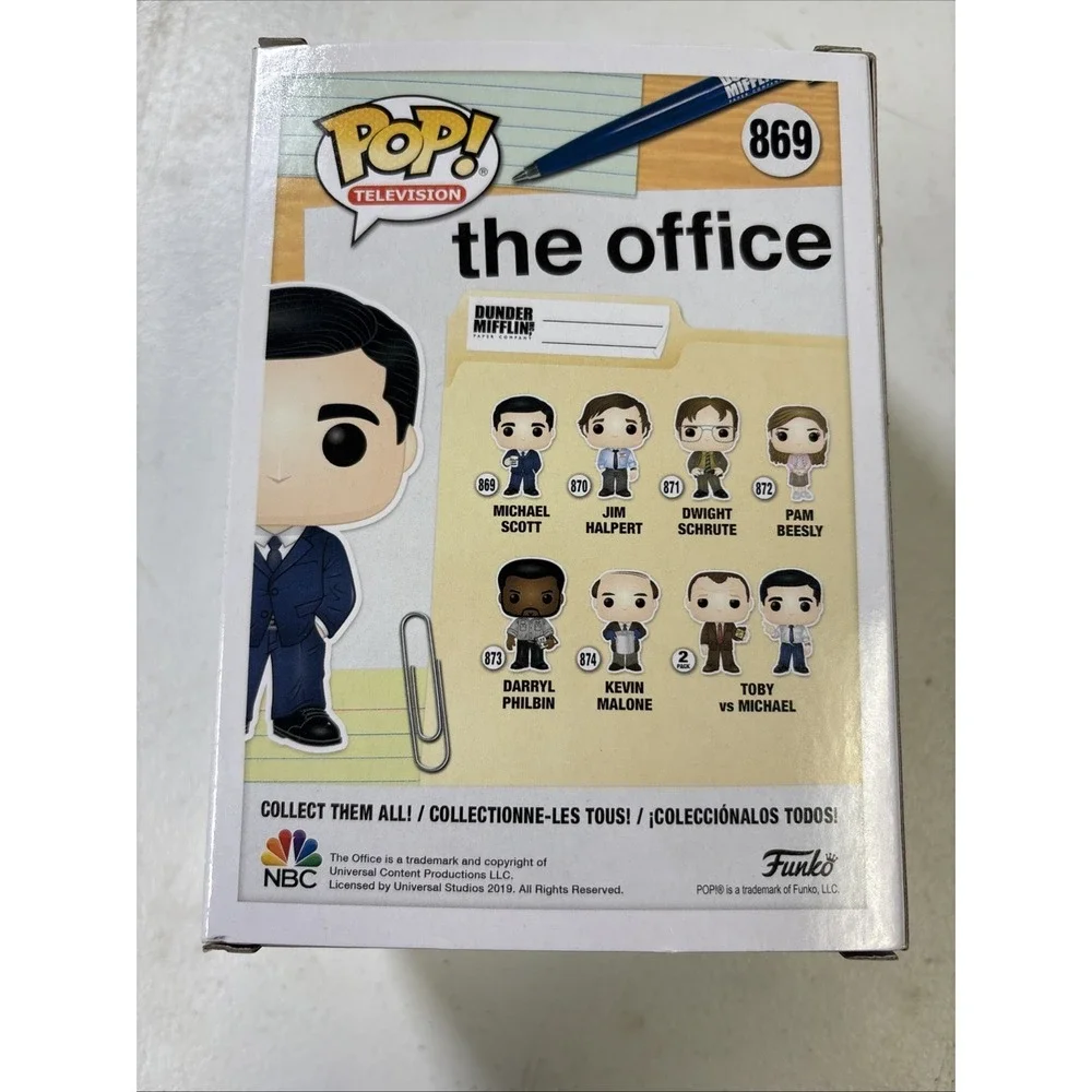 Funko Pop! Vinyl The Office Michael Scott #869 World's Best Boss Vinyl Figure